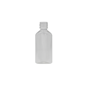 PET BOČICA MP-R-FT OVALNA 20 mm / 50 ml  / 8,2 gr / TRANSPARENT