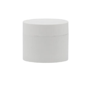 PP TEGLICA S-SPA 225 ml -beli poklopac,belo dno peskarena/ WHITE PP JAR