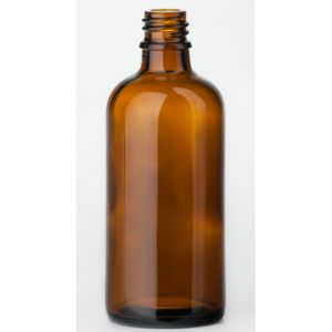 staklena bočica 100 ml braon — BB Packaging