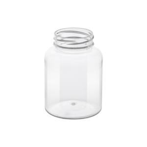 PET Teglica mp 38 mm / 125 ml / 13 gr / transparent